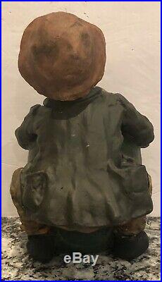 Black Americanablack Manwatermelonnardy Tobacco Jar1880sfabulousso Rare