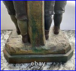 Black Americanajohann Mareschsculpture2 Boys Smokingterra Cottasuper Rare