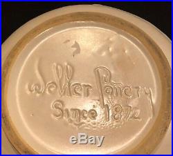 Black Americanaweller Potterywoman/ Watermelon Cookie Jarextremely Rare