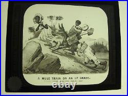 Black Memorabilia Magic Lantern Slides By C. T. Milligan Philly Pa