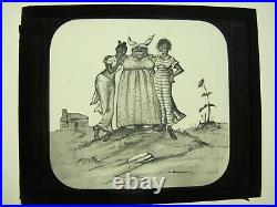 Black Memorabilia Magic Lantern Slides By C. T. Milligan Philly Pa