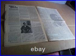 Black Panther Newspaper Jan. 10, 1970 Bobby Seale, Huey Newton VG+