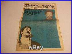 Black Panther Newspaper March 15, 1970 + 12 page So. Cal supplement VG+