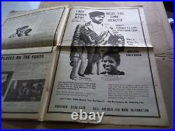 Black Panther Newspaper Oct. 10, 1970 Huey Newton VG+