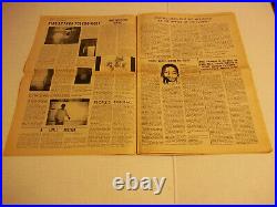 Black Panther Newspaper Oct. 3, 1970 Eldridge Cleaver, Elaine Brown VG+