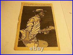 Black Panther Newspaper Oct. 3, 1970 Eldridge Cleaver, Elaine Brown VG+