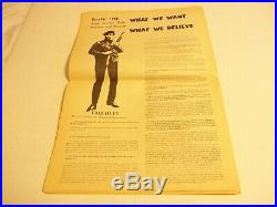 Black Panther Party 12 page So. Cal supplement March 11, 1970 VG+