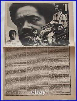 Black Panther Party 1970 Original Manifesto Poster Malcolm X Huey Newton L79