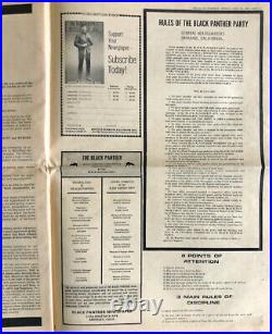 Black Panther Party Newspaper 2/17/69 Huey Newton Birthday