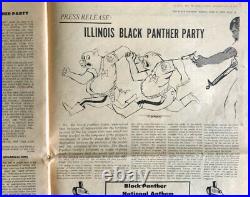 Black Panther Party Newspaper 2/17/69 Huey Newton Birthday