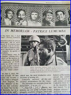 Black Panther Party Newspaper Vol. IV #29 January 16, 1971 Rare and Cool