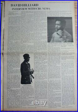 Black Panther Party Newspaper, Volume IV, No. 6, January 10, 1970 VINTAGE ISSUE