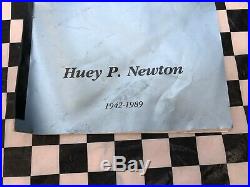 Black Panther's Co-Founder Huey P. Newton 1942-1989 Funeral Service Pamphlet