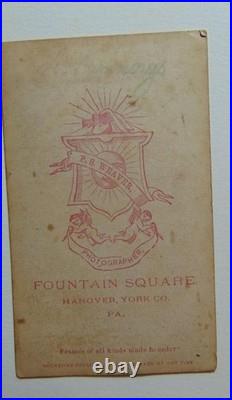 Black Soldier Aaron Cummings Civil War 54th Massachusetts Infantry cdv