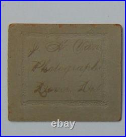 Black Soldier Aaron Cummings Civil War 54th Massachusetts Infantry cdv