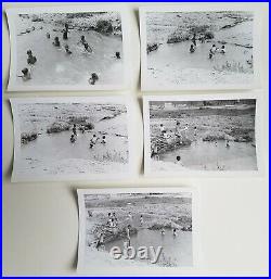 Black Us Soldier Japan Baseball Trolley Jet Children Swimming 78 Snapshot Photos