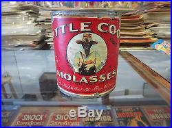 Black americana Little Coon Molasses Tin Super Rare Holy Grail of BLK Americana