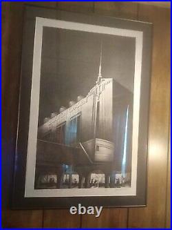 Boston Garden 1928-1998 Authentic Sketch #2/60 By John Hobin, frame is 23x33