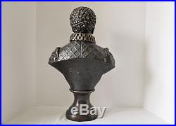 Bronze Blackamoor African Sculpture Bust Large
