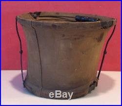 Buffalo Soldier-Indian War Period Canvas Water Pail-Marked All-Black 9th Cavalry