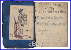 Buffalo Soldier's Handwritten Diary (Mexican border journal 1919)