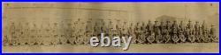 Buffalo Soldiers 1917 African American Black Regiment 367th Panoramic Photo Army