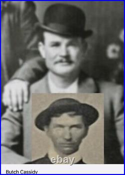 Butch Cassidy & Sundance Kid Gang Tintype Photo. Kid Curry, Kilpatrick, & Carver