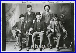 Butch Cassidy & Sundance Kid Gang Tintype Photo. Kid Curry, Kilpatrick, & Carver