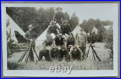 C. 1910's Rppc, Photos. U. S. Cavalry Soldiers On Horses Armed Mexican Revolution