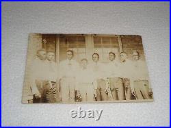 C. A. & N. U. Langston OK African American University Antique Rare RPPC Postcard