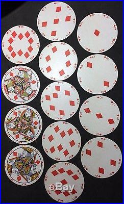 C1880 Stereotype Gamblers Deck Old Tin Antique Playing Cards Incredible History