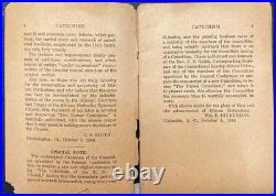 C1884 Antique A. M. E. Church CatechismAfrican American ReligionHistoryBooklet