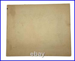 C1900 SIOUX CENTER Railroad Depot Station Antique Vintage Photo Train Dog IOWA