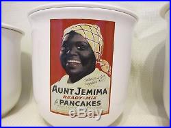 Canister Set Aunt Jemima Pancakes Limited Edtion Pfaltzgraff