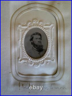 CIVIL WAR ERA 1860's TIN TYPES FREED SLAVES BLACK AMERICANA STUTSMAN