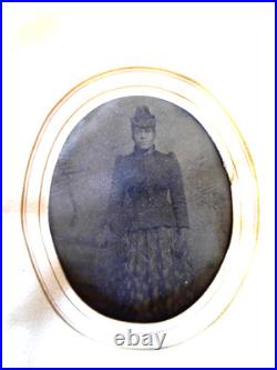 CIVIL WAR ERA 1860's TIN TYPES FREED SLAVES BLACK AMERICANA STUTSMAN