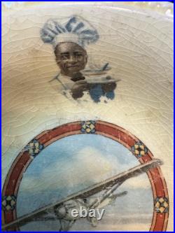 CREAM OF WHEAT CEREAL BOWL SPIRIT OF ST LOUIS CHEF BLACK AMERICANA 6 Inch