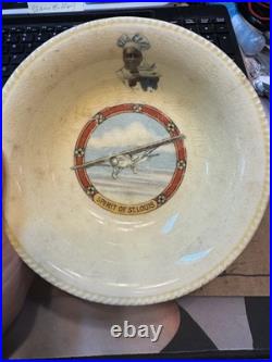 CREAM OF WHEAT CEREAL BOWL SPIRIT OF ST LOUIS CHEF BLACK AMERICANA 6 Inch