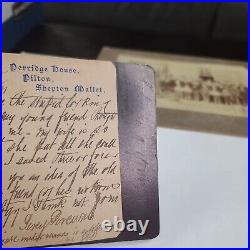 Christmas porridge Gouse Pilton Shepton Mallet 1892 ID Cabinet Card Photo CDV
