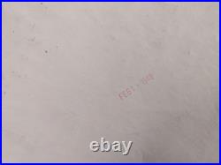 Churchill, Roosevelt, Giraud, & De-Gaulle In Casablanca 1943 12 X 17 AP Wirephoto