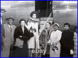 Civil Rights Photographer Ernest C Withers African American Lady Plane Mink 1950