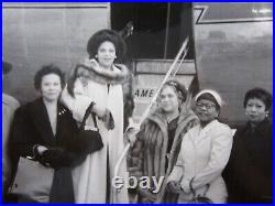 Civil Rights Photographer Ernest C Withers African American Lady Plane Mink 1950