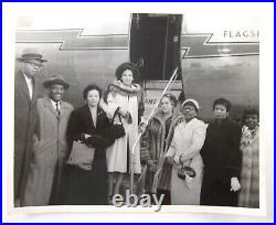 Civil Rights Photographer Ernest C Withers African American Lady Plane Mink 1950
