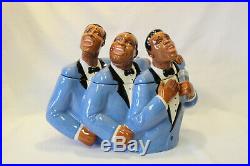 Clay Art 1998 Soul Tones Jazz Singers Black Americana Cookie Jar