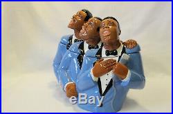 Clay Art 1998 Soul Tones Jazz Singers Black Americana Cookie Jar