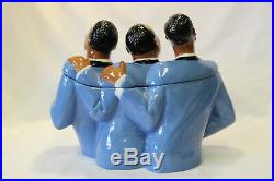 Clay Art 1998 Soul Tones Jazz Singers Black Americana Cookie Jar