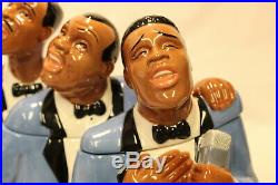 Clay Art 1998 Soul Tones Jazz Singers Black Americana Cookie Jar