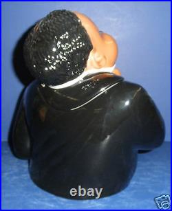 Clay Art Jazzed Up Cookie Jar- New in Box- Retired #8874- Black Americana