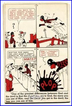 Clean Fun Starring Shoogafoots Jones #1 1944-specialty-1st Issue-black Americana