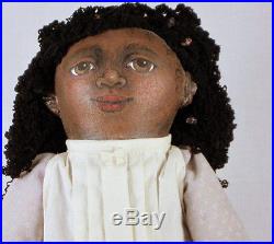 Cloth Dolls by Pris Arkoian Handpainted Black AA African American 15